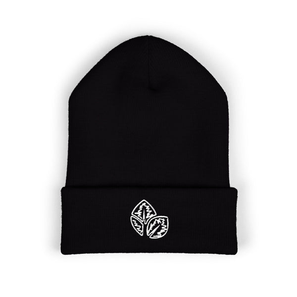 Thrive Youth Leaves Embroidered Beanie
