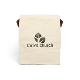 Camo Thrive Canvas Lunch Bag With Strap
