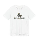 Thrive Camo Unisex Jersey Short Sleeve Tee