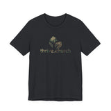 Thrive Camo Unisex Jersey Short Sleeve Tee