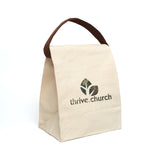 Camo Thrive Canvas Lunch Bag With Strap
