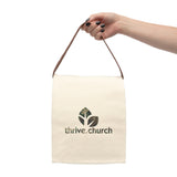 Camo Thrive Canvas Lunch Bag With Strap