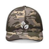 Thrive Leaves Camouflage Trucker Hat (Embroidery)
