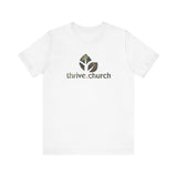 Thrive Camo Unisex Jersey Short Sleeve Tee