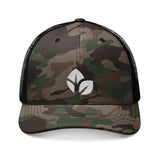 Thrive Leaves Camouflage Trucker Hat (Embroidery)