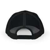 Thrive Leaves Trucker Hat Black Logo