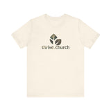 Thrive Camo Unisex Jersey Short Sleeve Tee