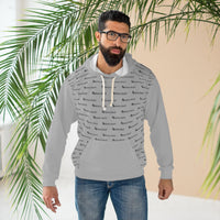 Thrive Repeating Pattern Unisex Pullover Hoodie