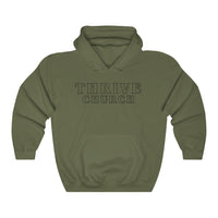 Thrive Outline Unisex Heavy Blend™ Hooded Sweatshirt