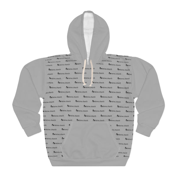Thrive Repeating Pattern Unisex Pullover Hoodie