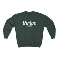 Thrive Script Unisex Heavy Blend™ Crewneck Sweatshirt