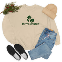 Christmas Green Logo Crewneck Sweatshirt